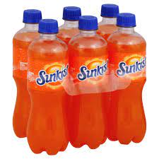 SUNKIST ORANGE 6 PACK 16.9 oz bottles