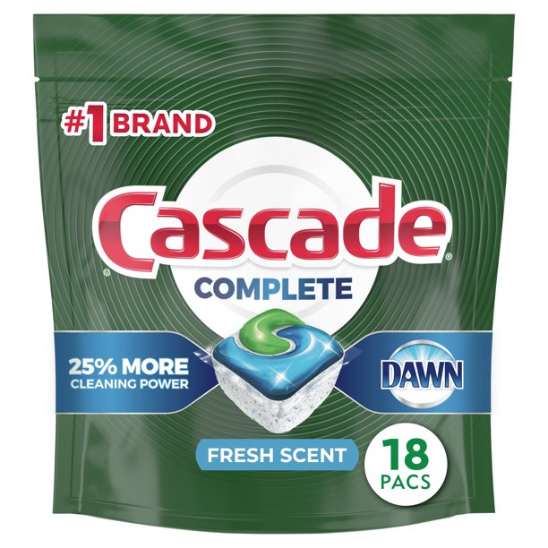 CASCADE COMPLETE DISHWASHER PACS 16 count 