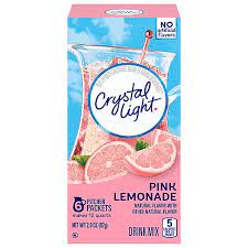 CRYSTAL LIGHT DRINK MIX 6 Pitcher Packets 