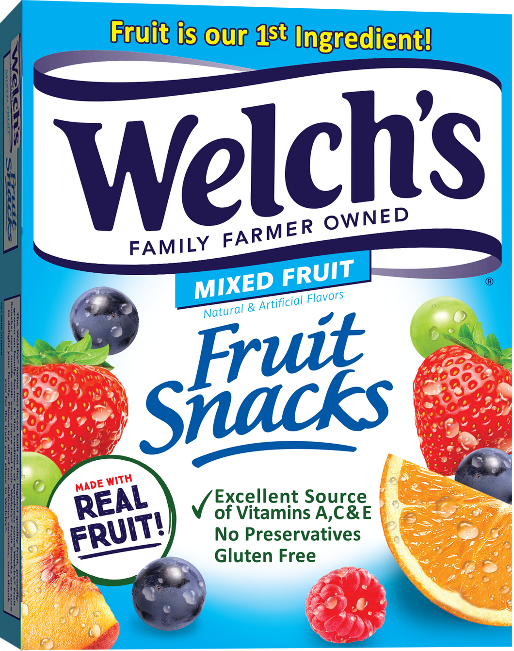 WELCH'S FRUIT SNACKS 10 ct 