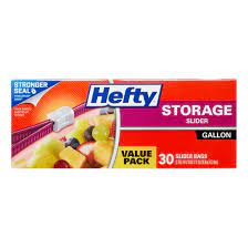 HEFTY SLIDER BAGS 30 count 