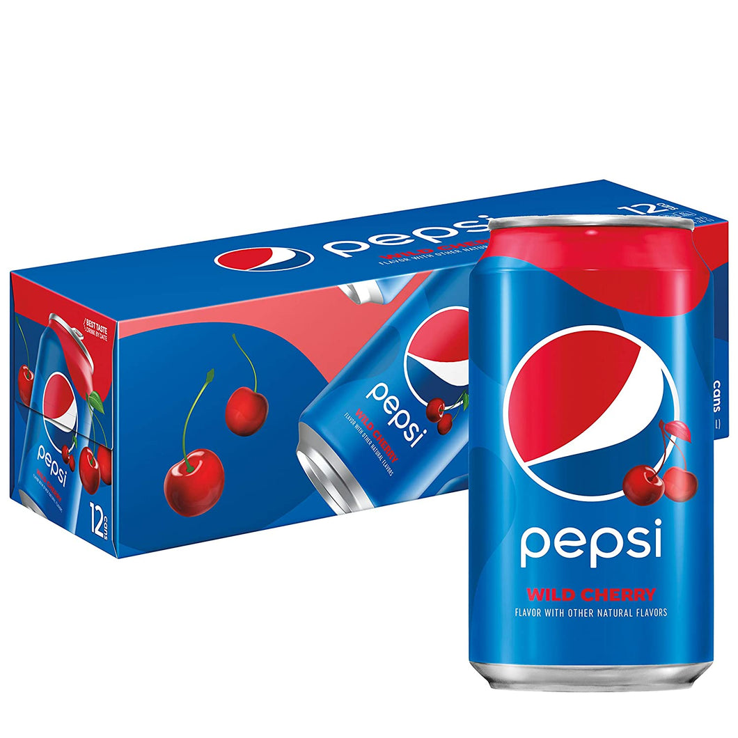 CHERRY PEPSI 12 pack 12 oz