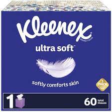 KLEENEX TISSUES  60 count box 