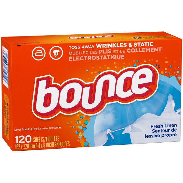 BOUNCE DRYER SHEETS 120 ct 