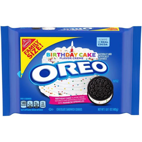 OREO COOKIES 17 oz Family Size 