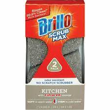 BRILLO SCRUB MAX SPONGE 2 PACK 