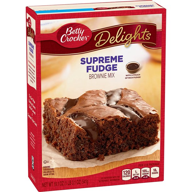 BETTY CROCKER BROWNIE MIX 19.1 oz 