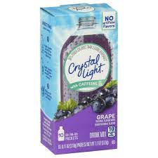 CRYSTAL LIGHT ON THE GO DRINK MIX 10 Packets 