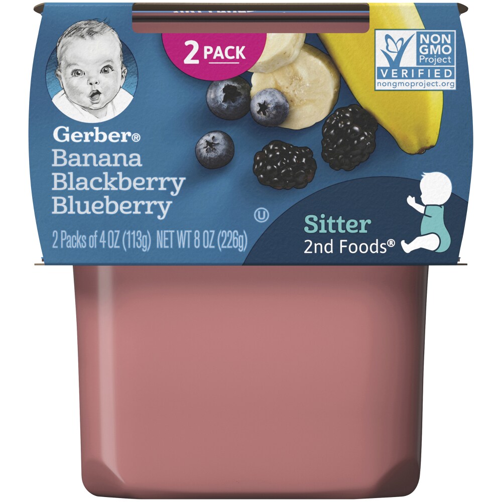GERBER BABY FOOD 2 pack 