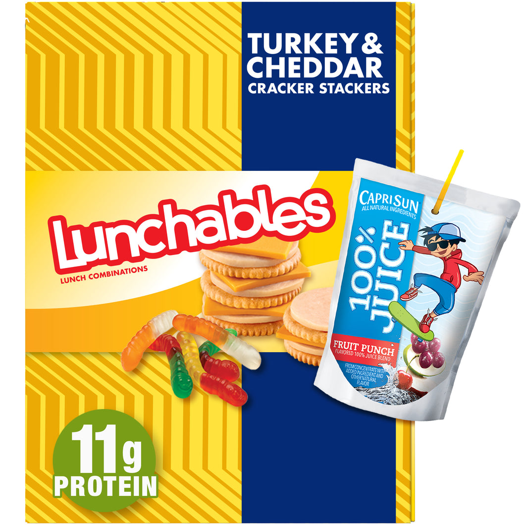LUNCHABLES WITH CAPRI SUN 