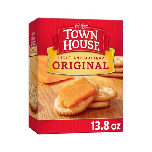 KELLOGG'S TOWN HOUSE CRACKERS 13.8 OZ 