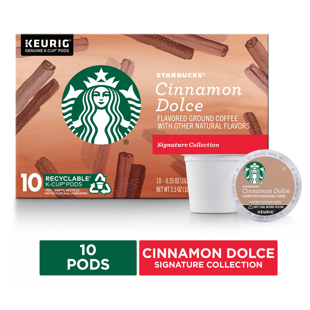 STARBUCKS K CUP COFFEE PODS 10 count 