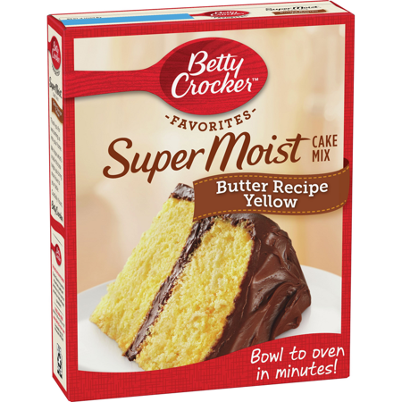 BETTY CROCKER CAKE MIX 15.25 oz 