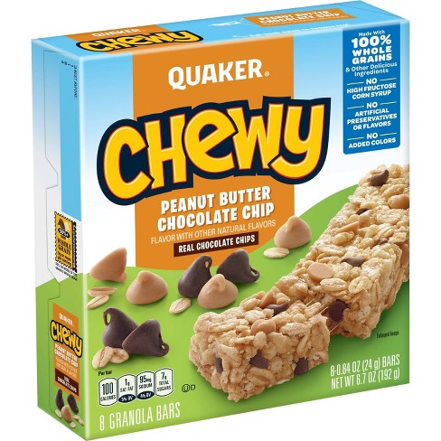 QUAKER GRANOLA BARS 8 count 