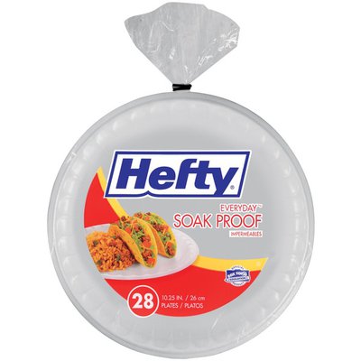 HEFTY FOAM PLATES 25 count 