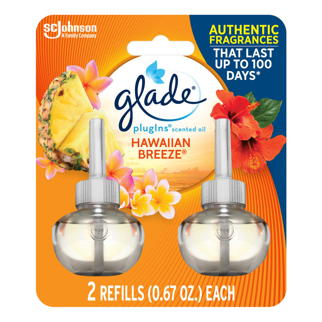 GLADE OIL WARMER REFILL 2 pack 