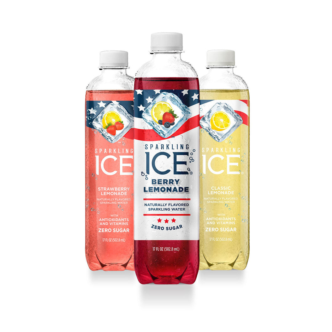 SPARKLING ICE FLAVORED WATER 17 oz 