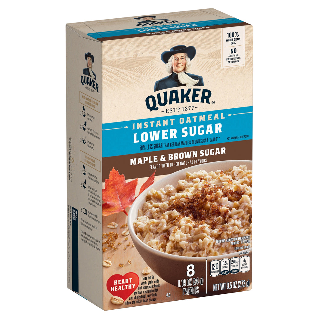 QUAKER INSTANT OATMEAL 8 count 