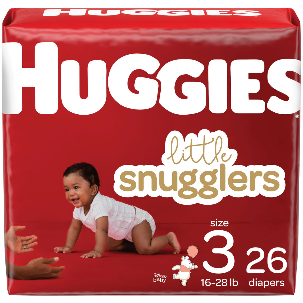 HUGGIES DIAPERS 26 count 