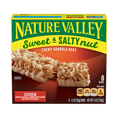 NATURE VALLEY GRANOLA BARS 6 count 