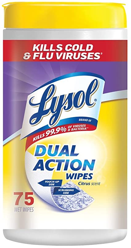 LYSOL DISINFECTING WIPES 75 count 