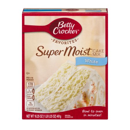 BETTY CROCKER CAKE MIX 16.25 oz 