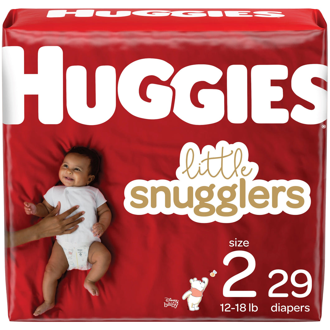 HUGGIES DIAPERS 29 count BAG 