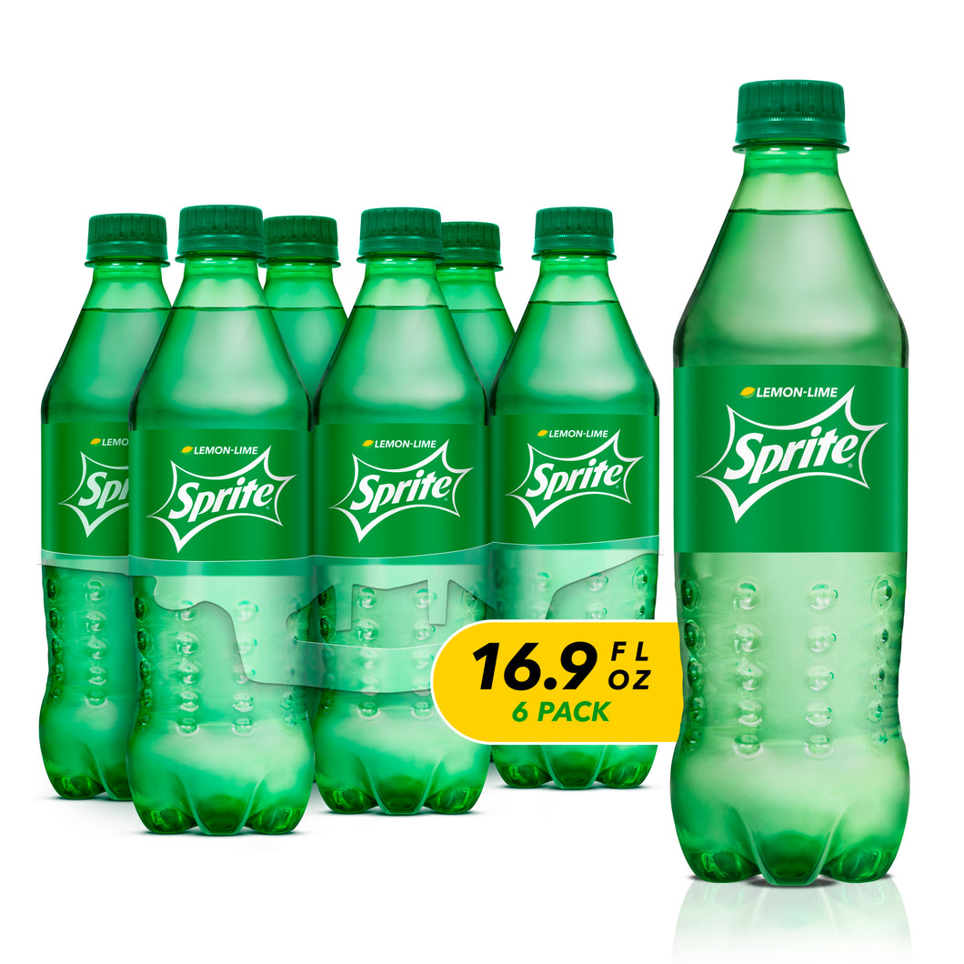 SPRITE 6 pack bottles