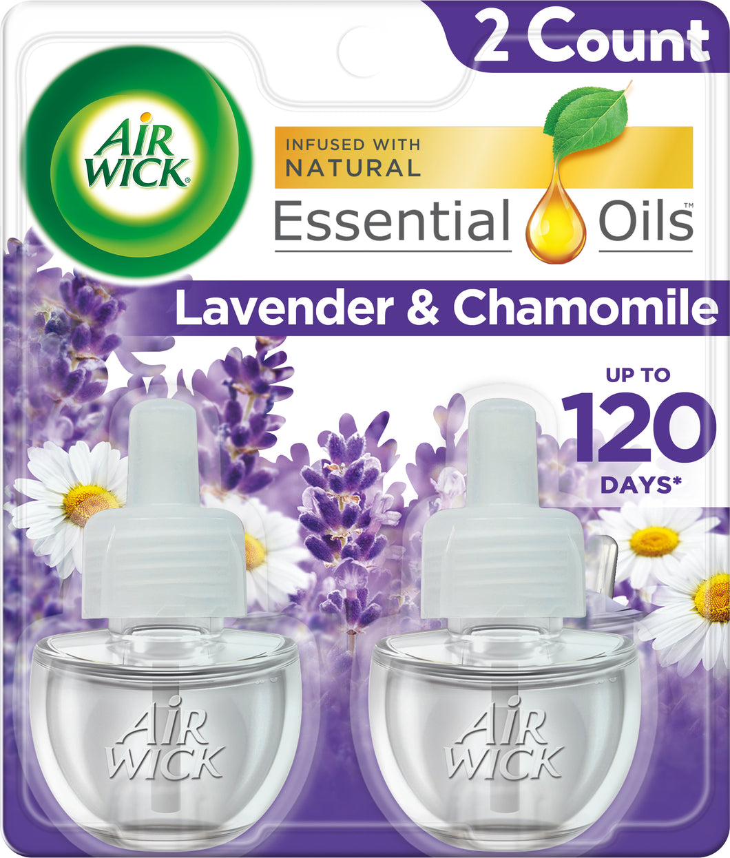 AIR WICK OIL WARMER REFILL 2 pack 