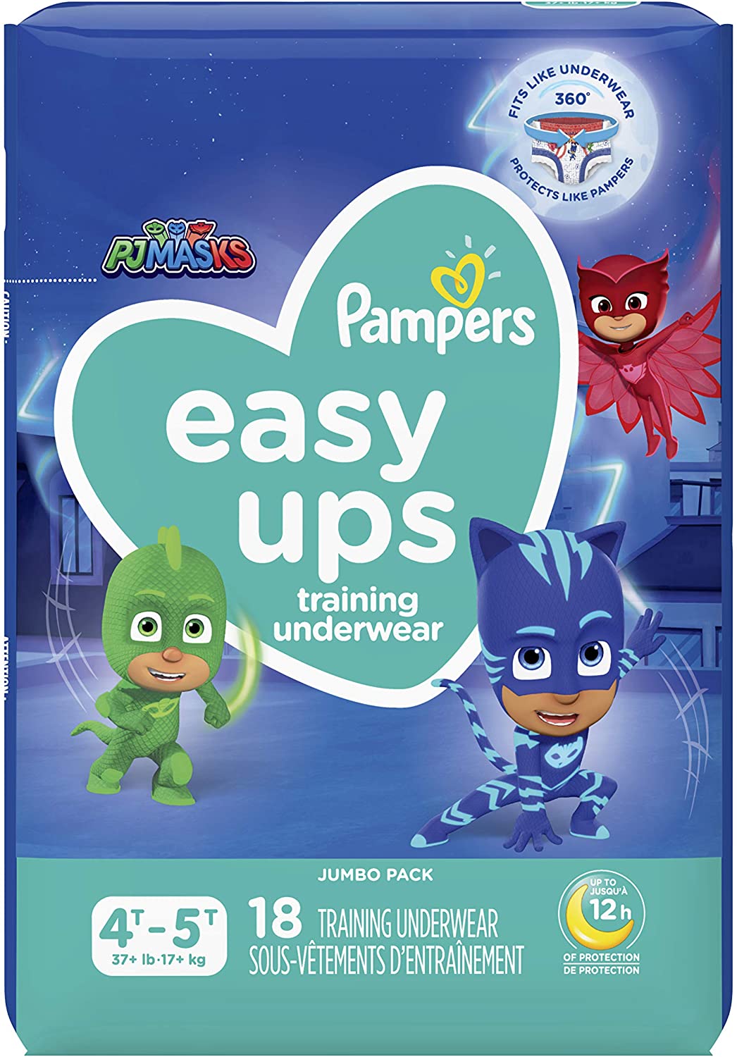 PAMPERS EASY UPS TRAINING PANTS 18 count 