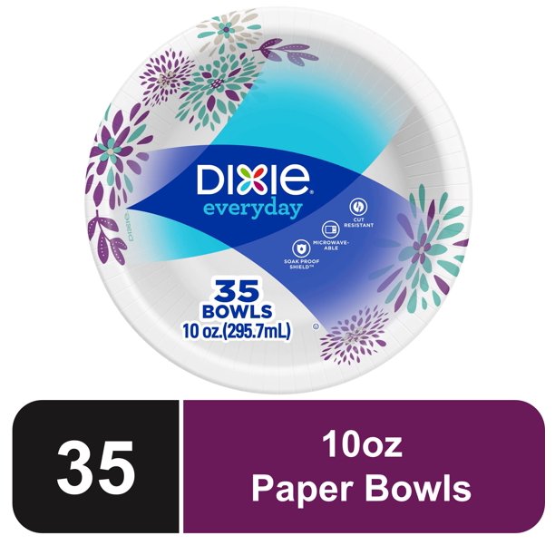 DIXIE PAPER BOWLS 36 count 