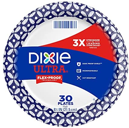 DIXIE ULTRA PLATES 30 ct 