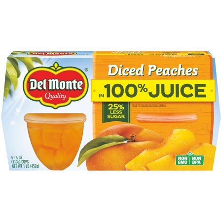 DEL MONTE FRUIT CUPS 4 pack 