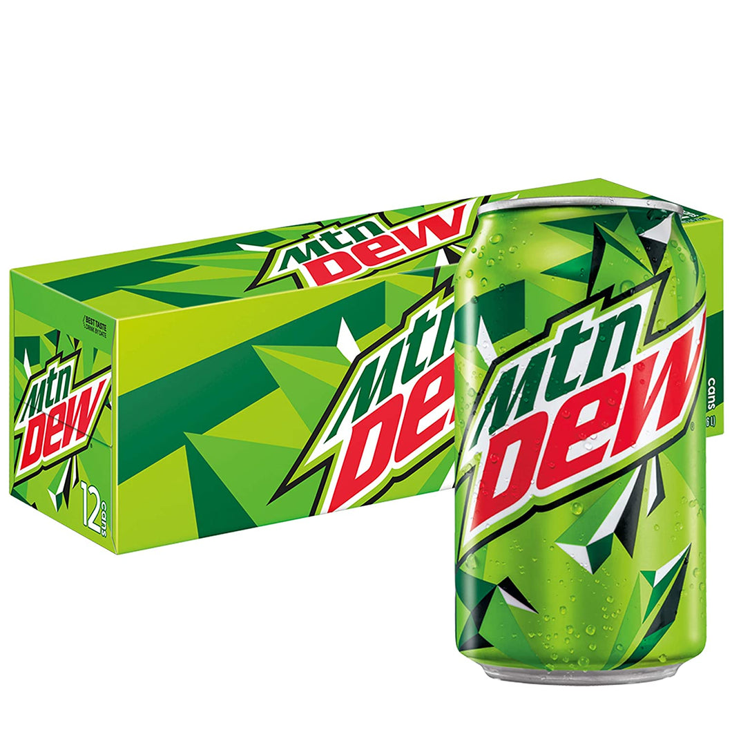 MTN DEW 12 Pack Cans