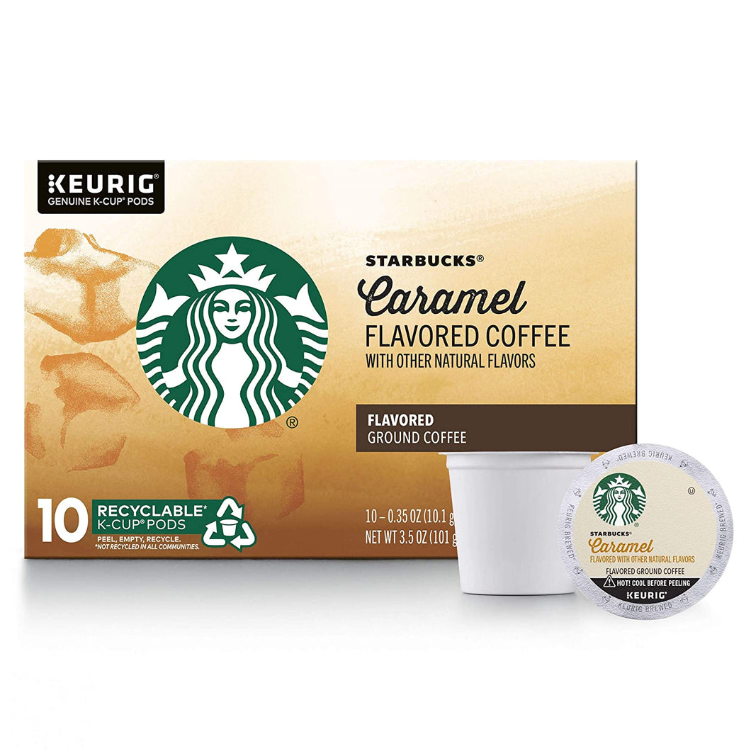 STARBUCK'S K CUP COFFEE PODS  10 count 