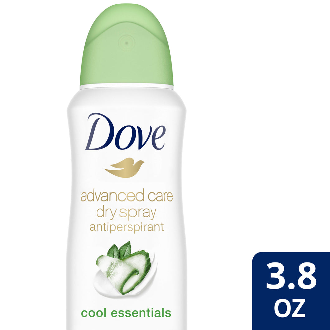 DOVE DRY SPRAY DEODORANT 3.8 oz 