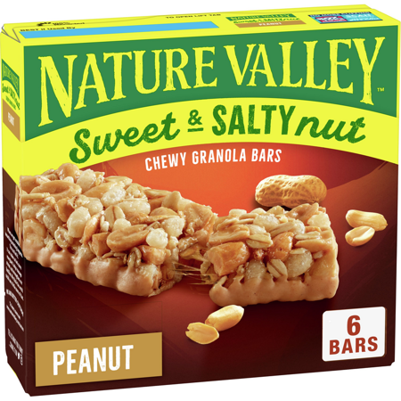 NATURE VALLEY GRANOLA BARS 6 count 