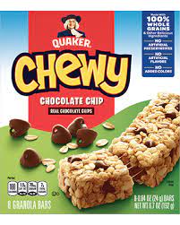QUAKER GRANOLA BARS 8 count 