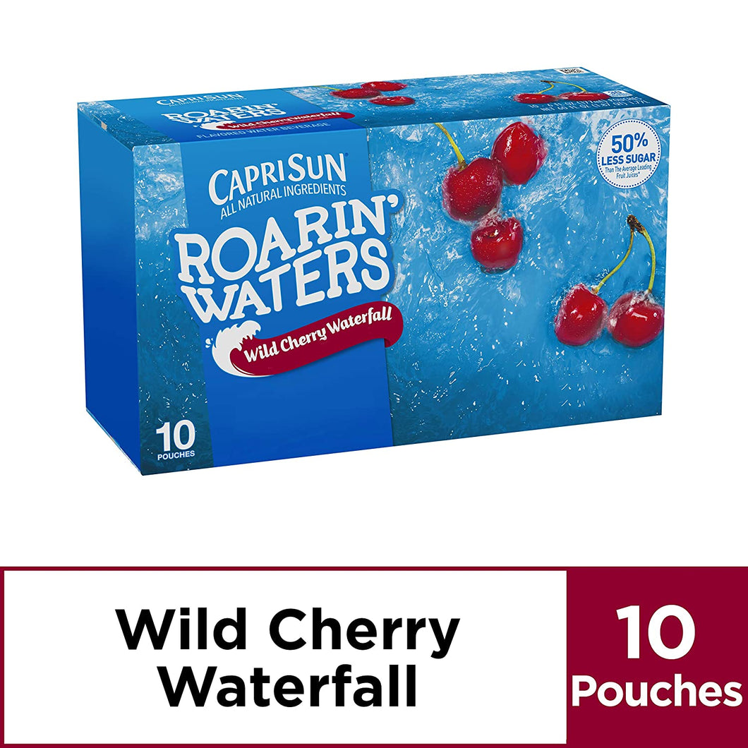 CAPRI SUN ROARIN  WATERS 10 pack Wild Cherry
