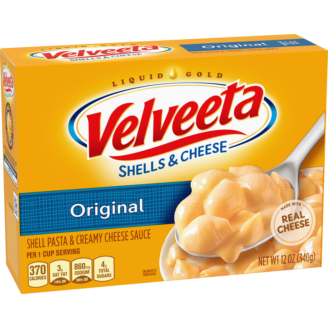 VELVEETA SHELLS & CHEESE 12 oz 