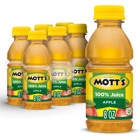 MOTT'S APPLE JUICE 6 pack bottles 
