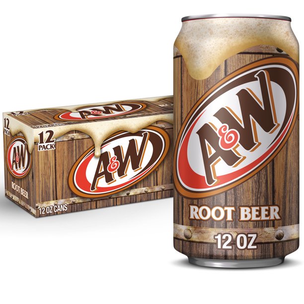 A&W ROOT BEER 12 pack