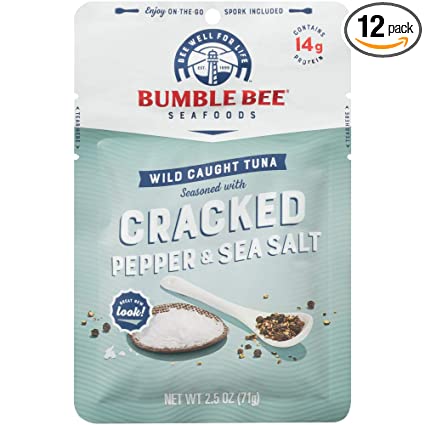 BUMBLE BEE WILD CAUGHT TUNA 2.5 oz Pouch 