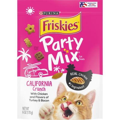 FRISKIES PARTY MIX CAT TREATS 6 oz 