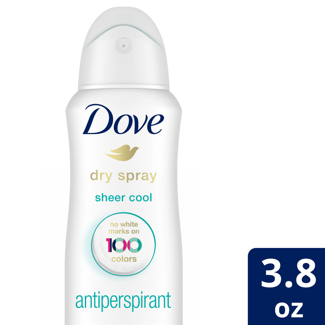 DOVE DRY SPRAY DEODORANT 3.8 oz 