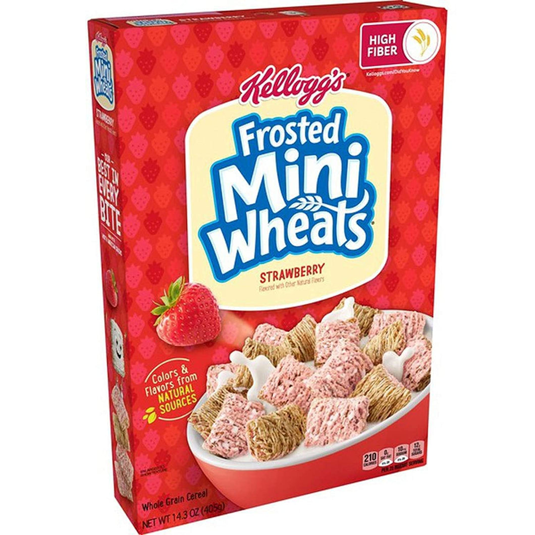 KELLOGG'S FROSTED MINI WHEATS CEREAL 13.3 oz 