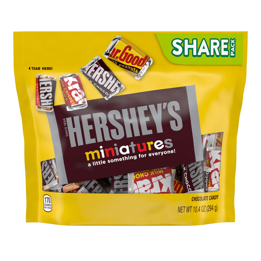 HERSHEY'S MINIATURES SHARE SIZE 10.4 oz 