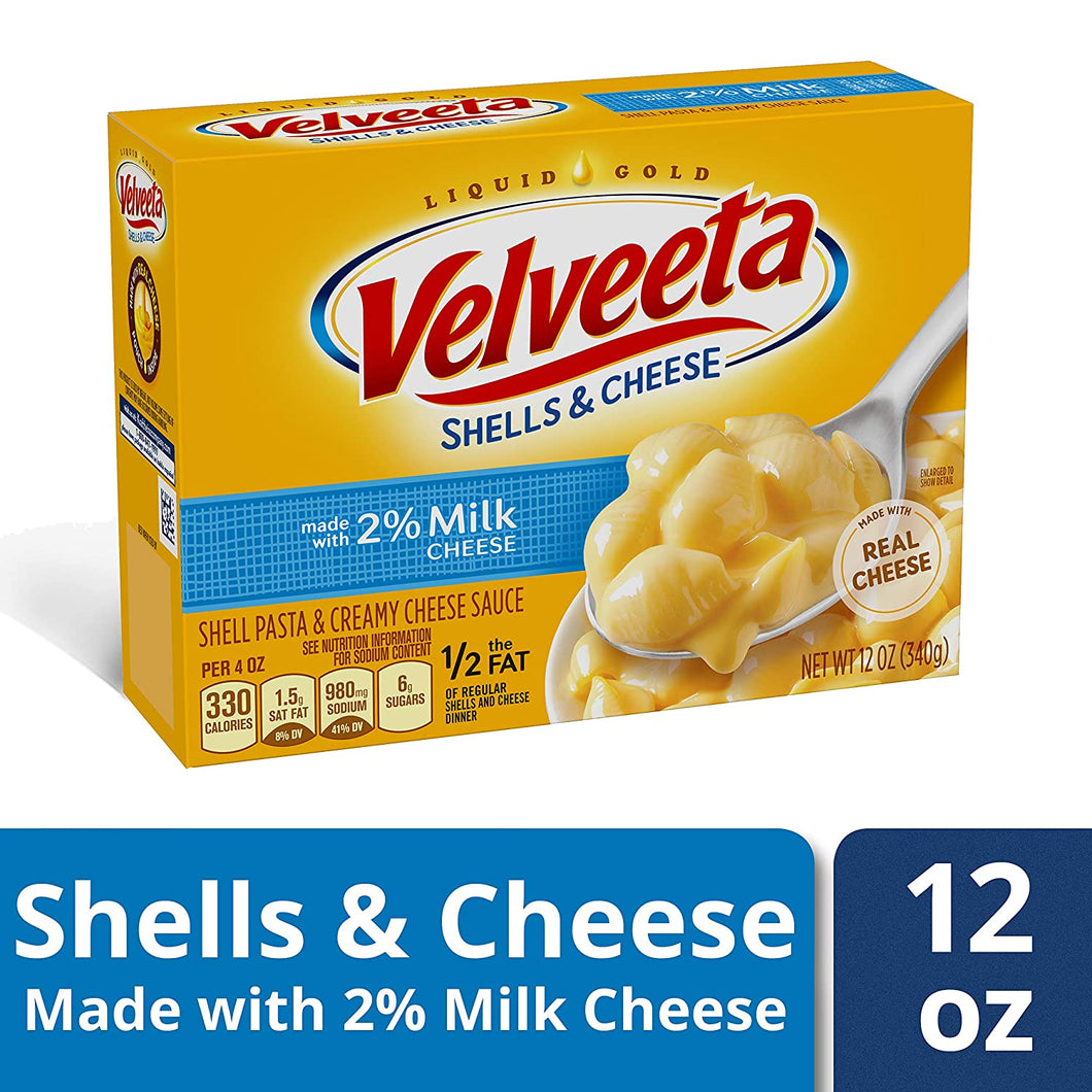 VELVEETA SHELLS & CHEESE 12 oz 