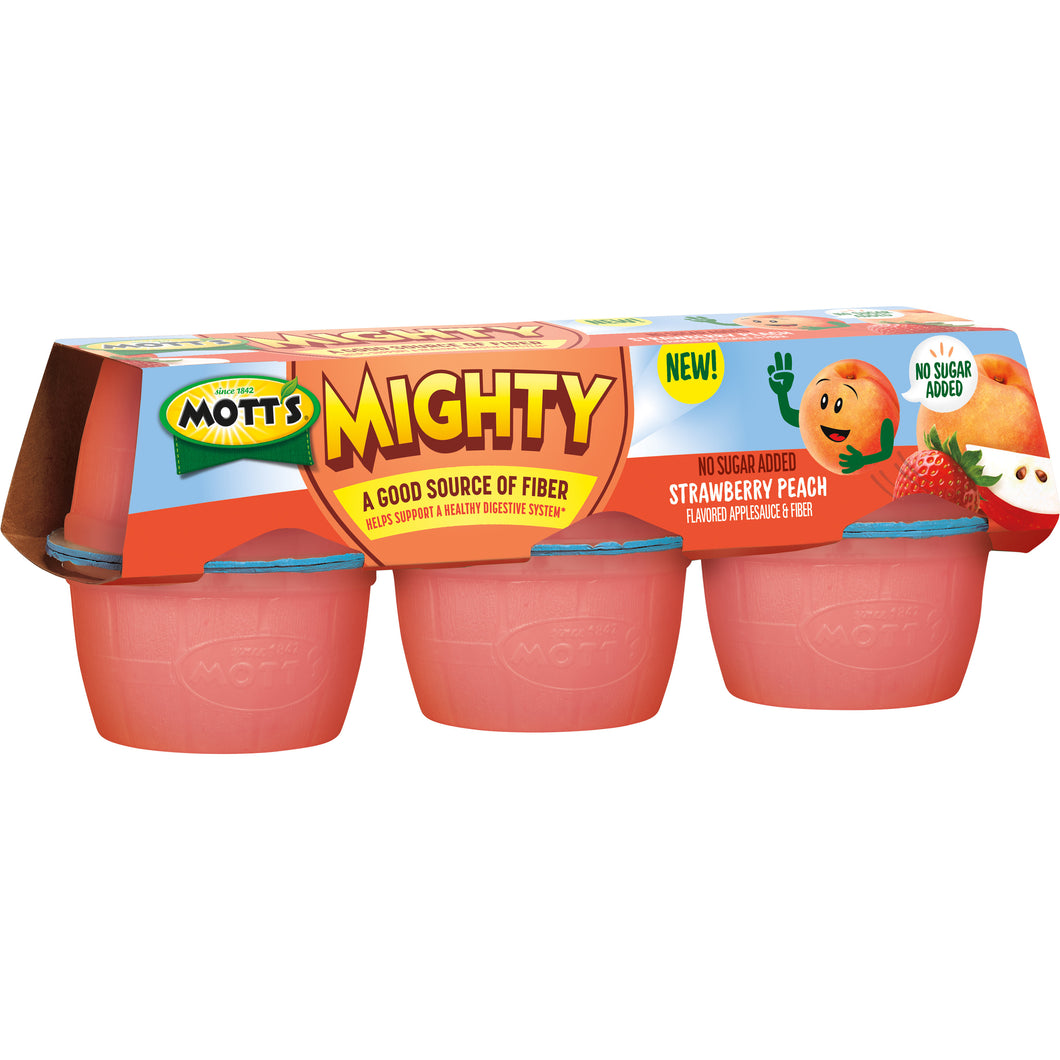 MOTT'S MIGHTY APPLESAUCE CUPS 6 count 