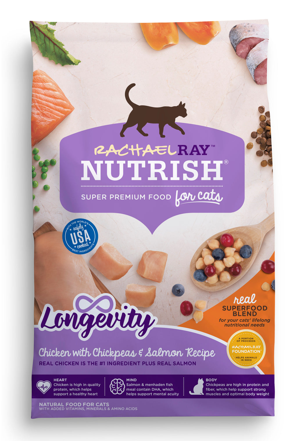 RACHAEL RAY DRY CAT FOOD 3 lb 